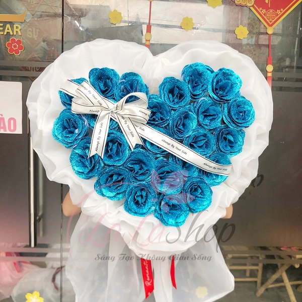 Bó 26 Hoa Kim Tuyến Xanh Cao Cấp