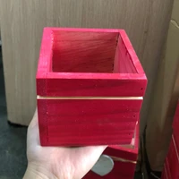 Hộp gỗ vuông 10x10cm