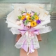 Bó hoa hướng dương mix hoa hồng sáp thơm quà tặng lễ tốt nghiệp