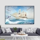 Tranh treo tường thuận buồm xuôi gió 20