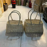 Giỏ cắm hoa trang trí hình chữ nhật