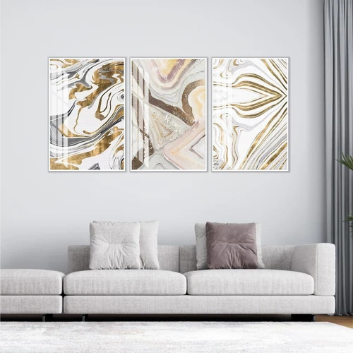 Tranh nghệ thuật trừu tượng đường vân