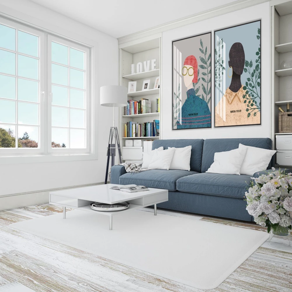 Tranh trừu tượng cô gái nghệ thuật 6