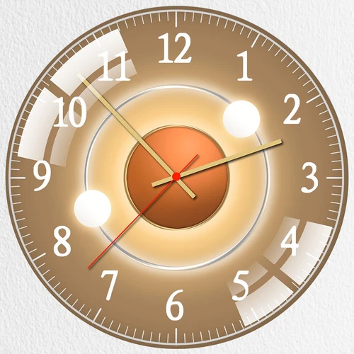 Đồng hồ vintage uv pha lê hiện đại