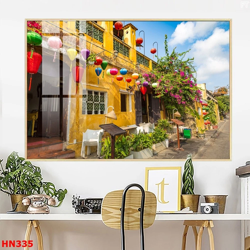 Tranh Treo Tường Phong Cảnh Phố Cổ Hội An