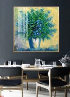 Tranh Treo Tường Bình Hoa Baby Xanh Nghệ Thuật