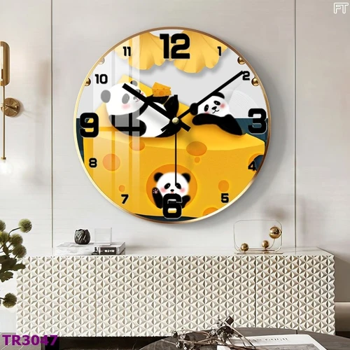 Đồng Hồ Treo Tường Gấu Trúc TR3047