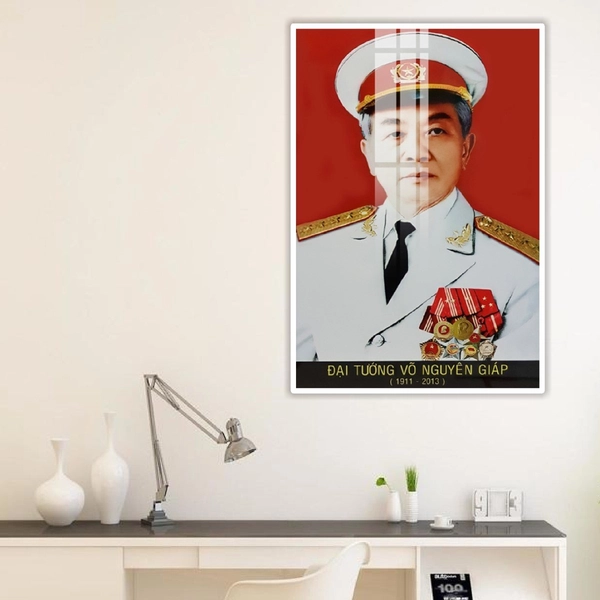 Tranh Treo Tường Chân Dung Đại Tướng Võ Nguyên Giáp