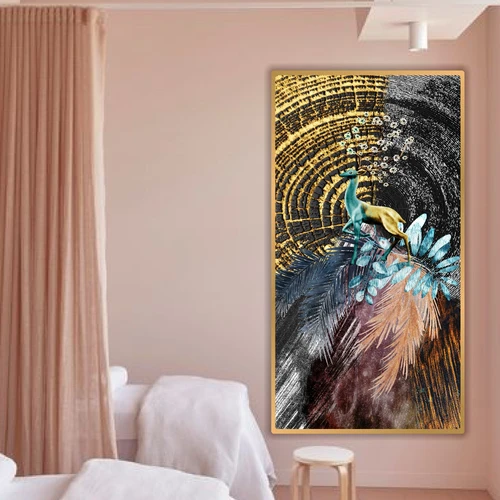 Tranh Treo Tường Nai Nghệ Thuật 13