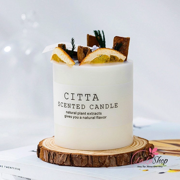 Nến thơm trang trí phòng, nến trụ cao cấp CITTA