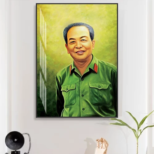 Tranh treo tường đại tướng Võ Nguyên Giáp