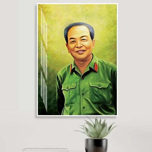 Tranh treo tường đại tướng Võ Nguyên Giáp