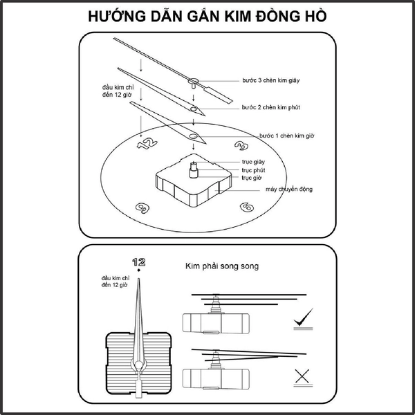 Tranh Đồng Hồ Thư Pháp Nhớ Ơn Thầy Cô Tặng Ngày Nhà Giáo Việt Nam 20-11