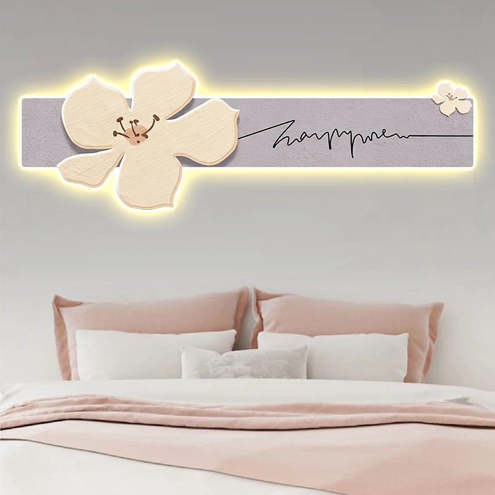 Tranh đèn hoa mộc lan thiết kế theo yêu cầu