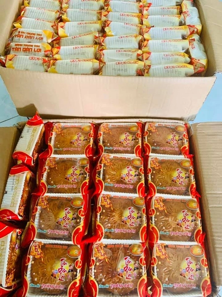 Bánh Trung Thu Socola 2 Trứng 200G Bánh Tân Dân Lợi