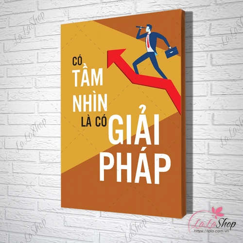 Tranh văn phòng có tầm nhìn là có giải pháp