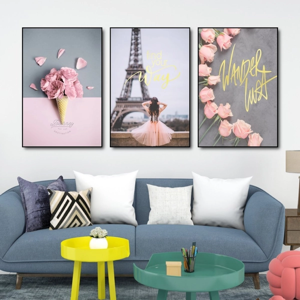 Tranh Treo Tường Paris Lãng Mạn (S)