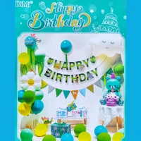 Set bong bóng trang trí sinh nhật happy birthday 52