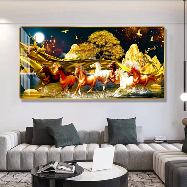 Tranh treo tường mã đáo thành công 12