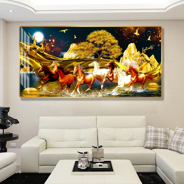 Tranh treo tường mã đáo thành công 12