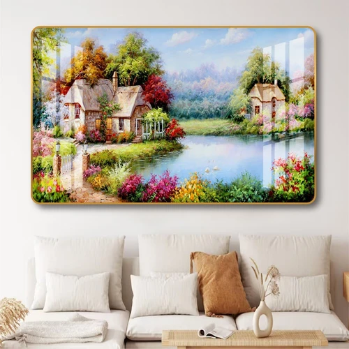 Tranh treo tường phong cảnh đồng quê 515