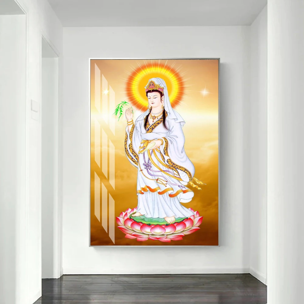 Tranh treo tường quan âm bồ tát 25