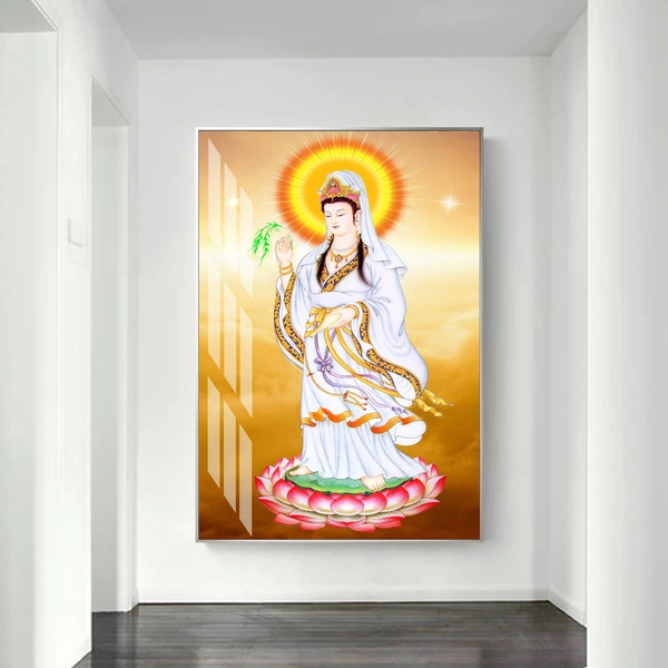 Tranh treo tường quan âm bồ tát 25