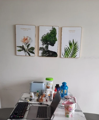 Tranh treo tường thuận buồm xuôi gió phòng khách mẫu 3 tấm 530