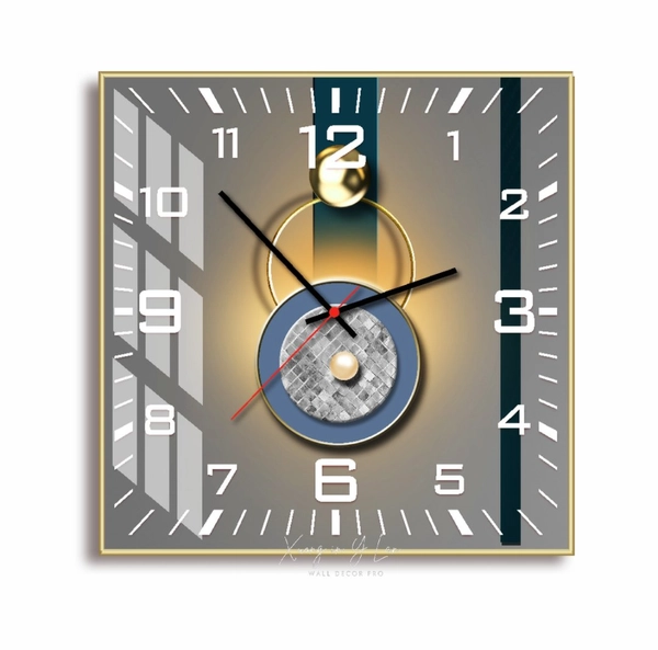 Đồng Hồ Vintage treo tường nghệ thuật trừu tượng 504