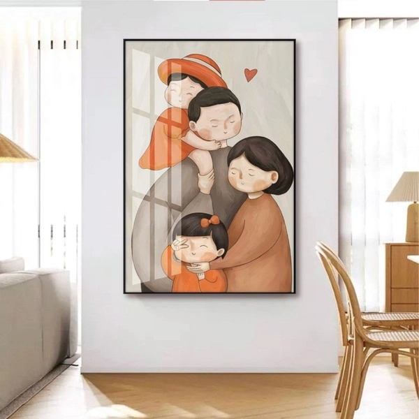 Tranh Treo Tường Ảnh Chân Dung Gia Đình 01