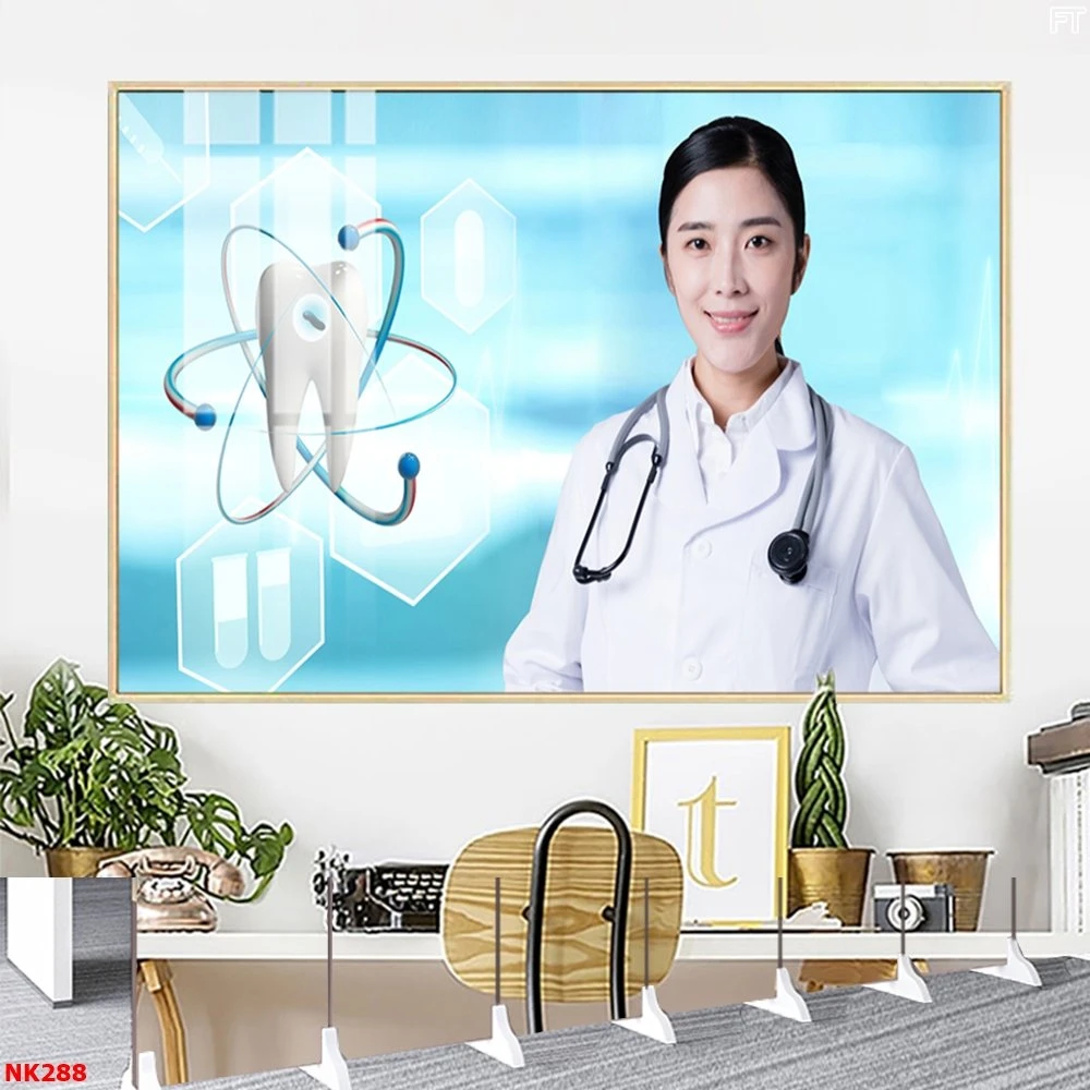 Tranh Treo Tường Nha Khoa Răng Sứ Thẩm Mỹ 2