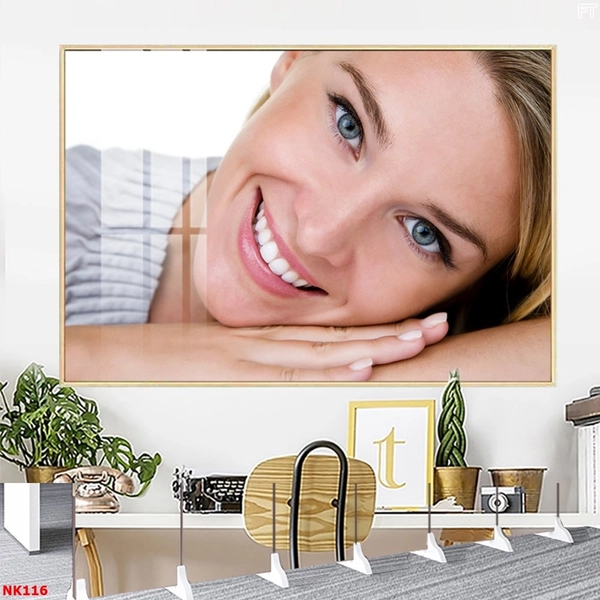 Tranh Treo Tường Nha Khoa Nụ Cười Rạng Rỡ