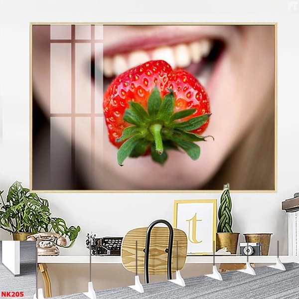 Tranh Treo Tường Nha Khoa Bảo Vệ Răng Chắc Khoẻ 2