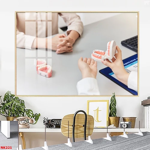 Tranh Treo Tường Nha Khoa Bảo Vệ Răng Chắc Khoẻ 11