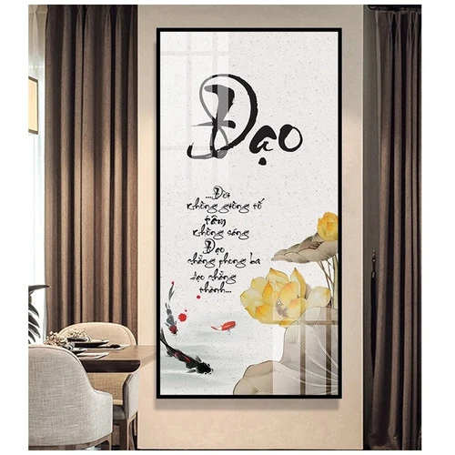 Tranh Treo Tường Thư Pháp Chữ Đạo