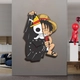 Đồng hồ treo tường phòng bé hải tặc Luffy mẫu 63