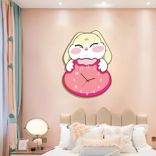 Đồng hồ treo tường phòng bé nghộ nghĩnh mẫu 67