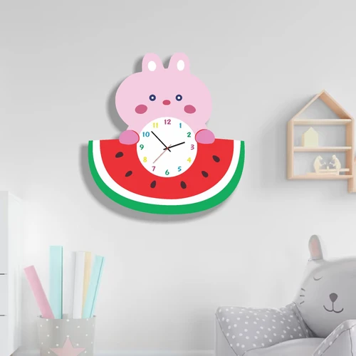 Đồng hồ treo tường phòng bé nghộ nghĩnh mẫu 70