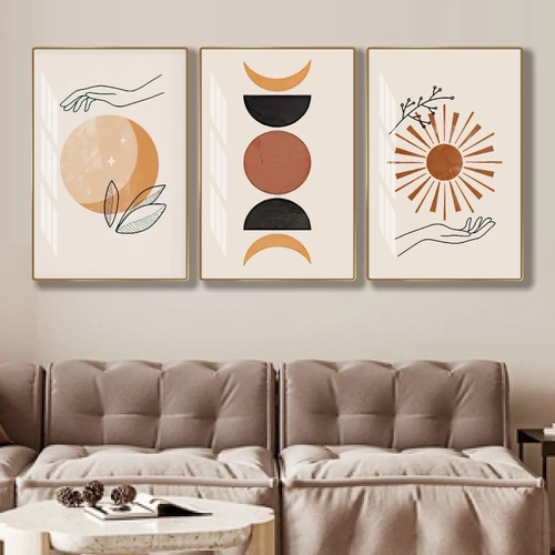 Tranh treo tường nghệ thuật tối giản mẫu 683