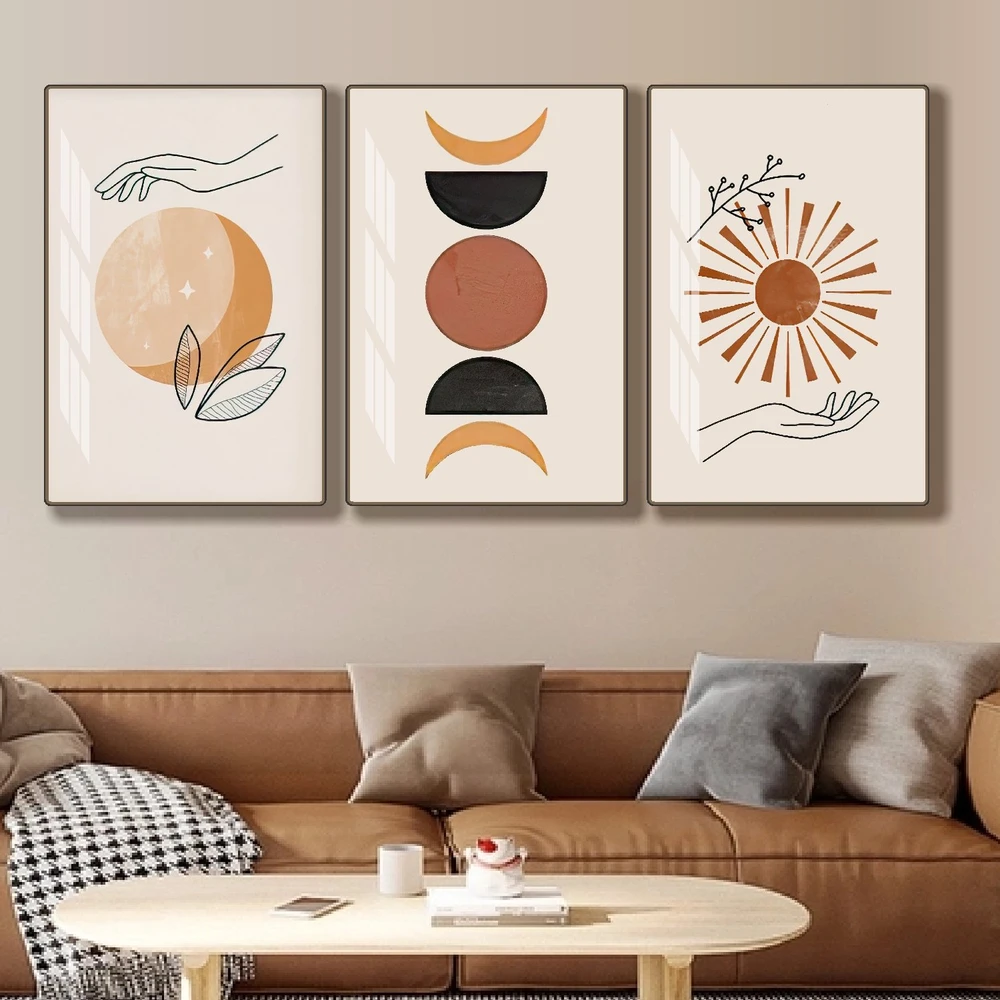 Tranh treo tường nghệ thuật tối giản mẫu 683