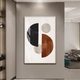 Tranh treo tường nghệ thuật tối giản trừu tượng đương đại mẫu 779