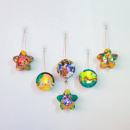 Lồng Đèn Trung Thu Bằng Gỗ Ngôi Sao Chị Hằng Nga