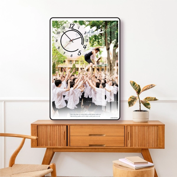 Tranh Đồng Hồ Thiết Kế Theo Yêu Cầu Mẫu 02