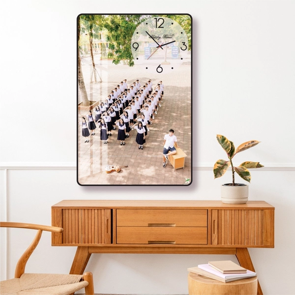 Tranh Đồng Hồ Thiết Kế Theo Yêu Cầu Mẫu 02