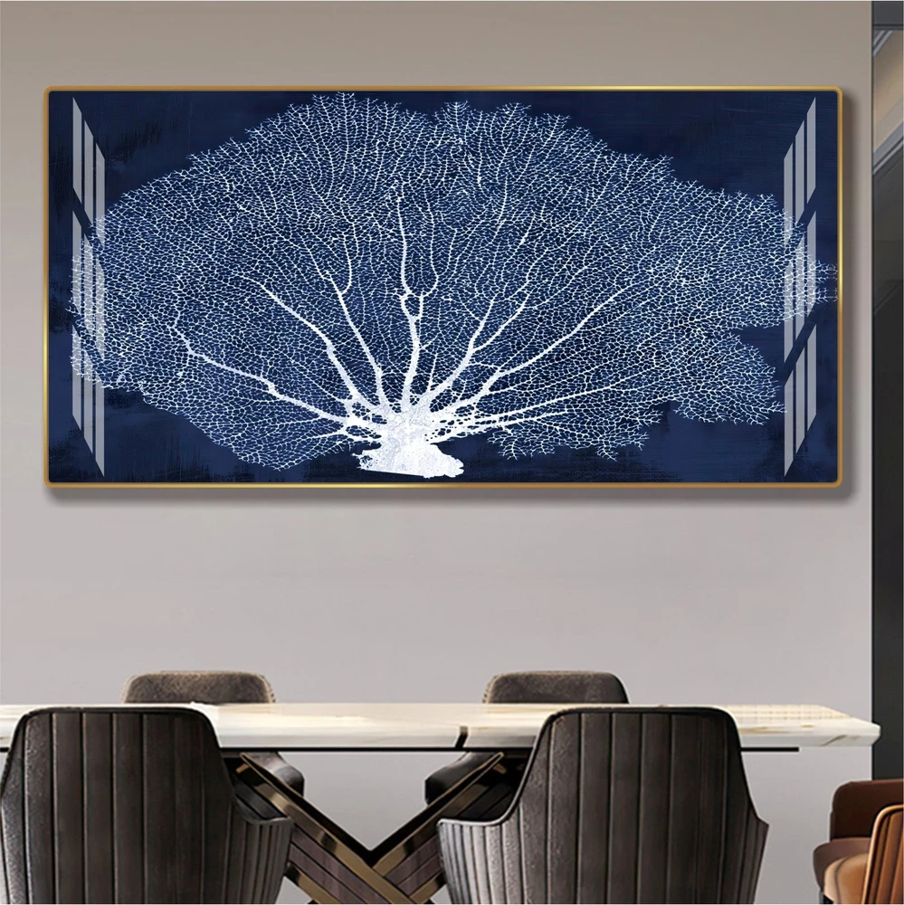 Tranh treo tường cây nghệ thuật trừu tượng mẫu 716