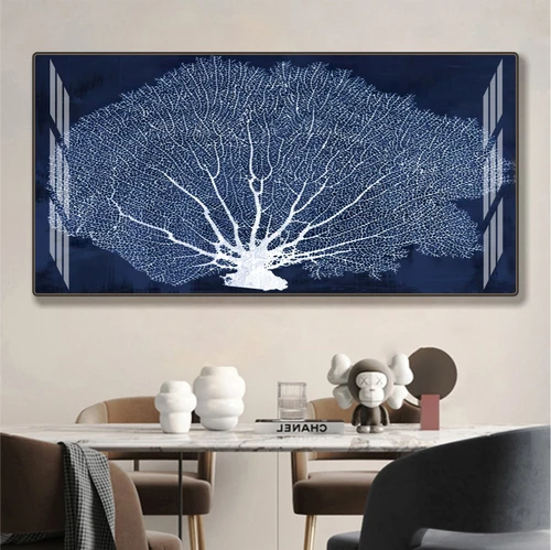 Tranh treo tường cây nghệ thuật trừu tượng mẫu 716