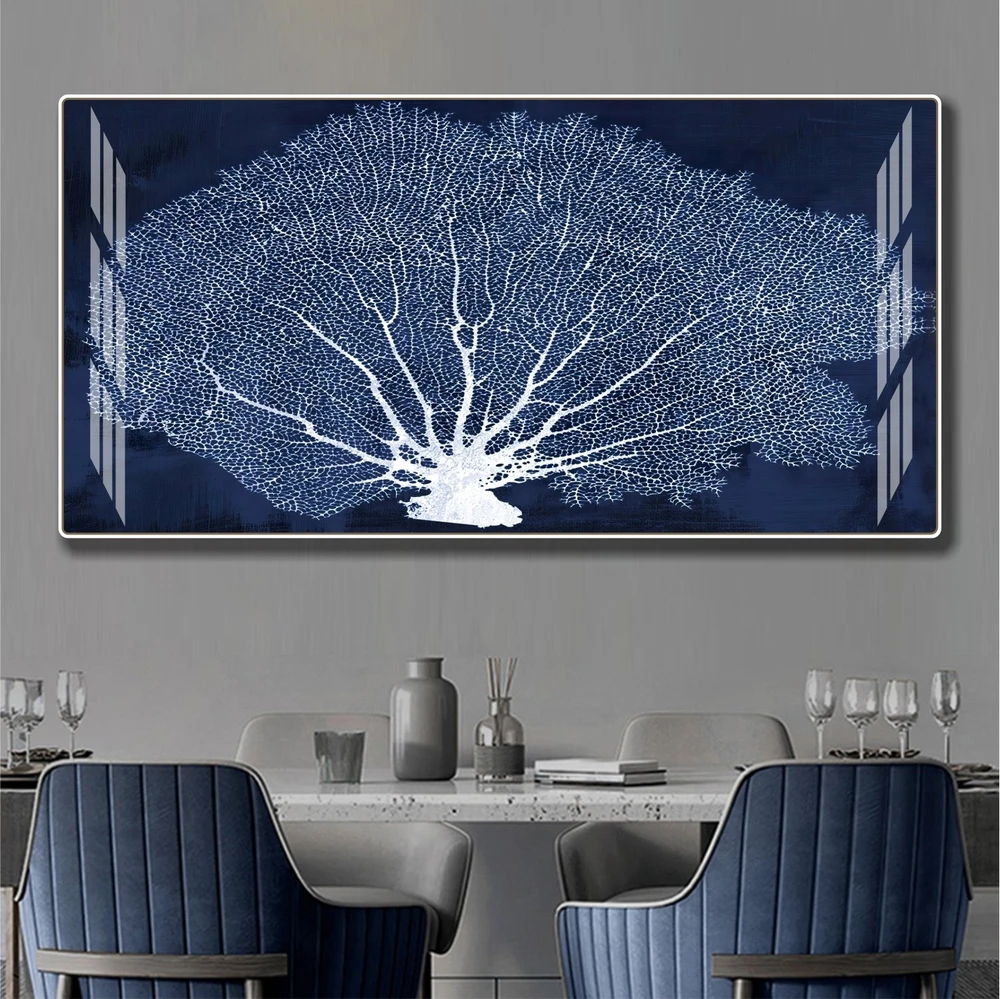 Tranh treo tường cây nghệ thuật trừu tượng mẫu 716