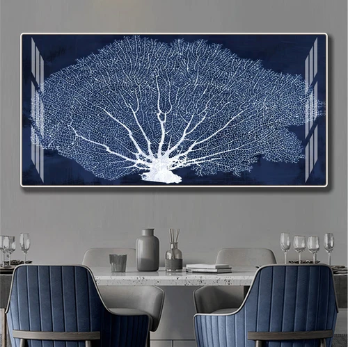 Tranh treo tường cây nghệ thuật trừu tượng mẫu 716