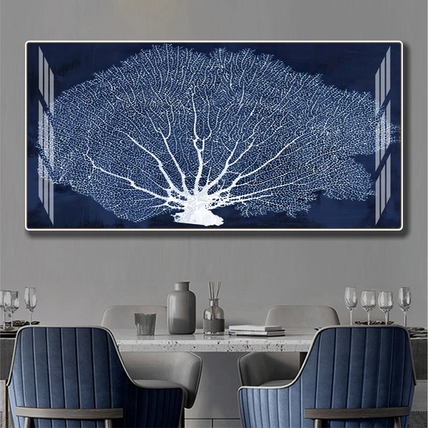Tranh treo tường cây nghệ thuật trừu tượng mẫu 716