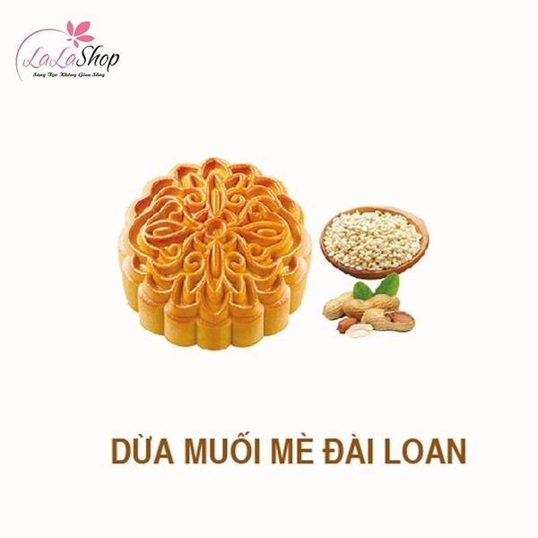 (DM1) Bánh Trung Thu Kido Dừa Muối Mè Đài Loan 1 Trứng 150g